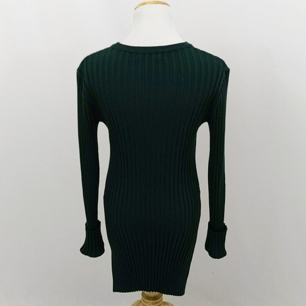 ACHRO Ribbed Tunic Sweater - Picture 2 of 4